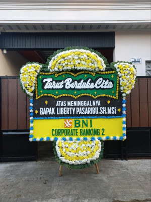 Papan Bunga Duka di Gedangsari
