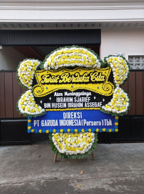 Papan Bunga Duka di Gedangsari