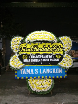 Papan Bunga Duka di Gedangsari
