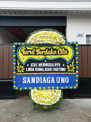 Papan Bunga Duka di Gedangsari