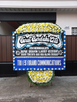Papan Bunga Duka di Gedangsari